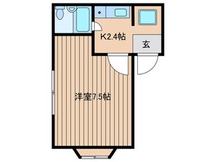 ルネ向山の物件間取画像